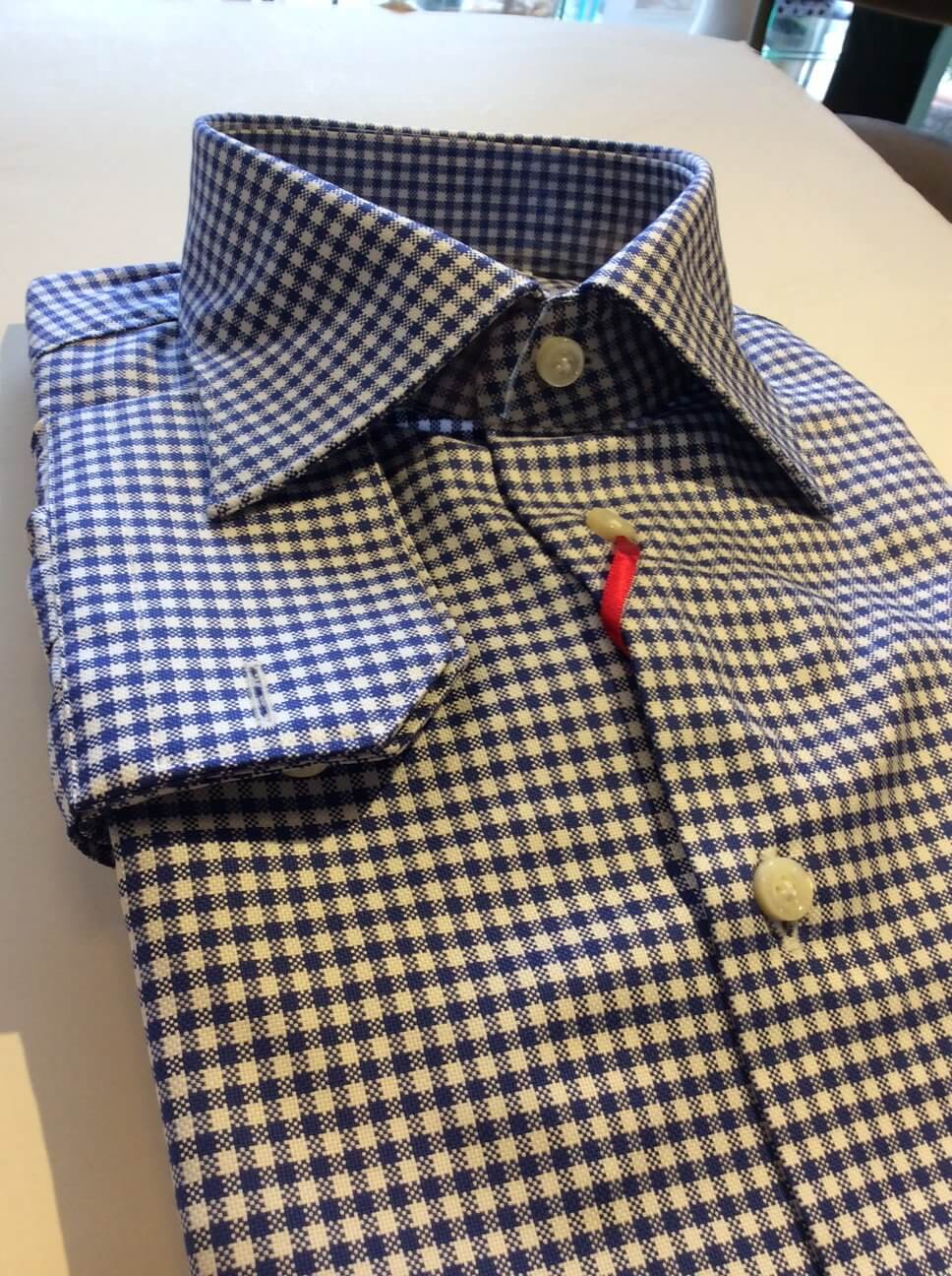 Royal and White Check Shirt | Everard's Clothing