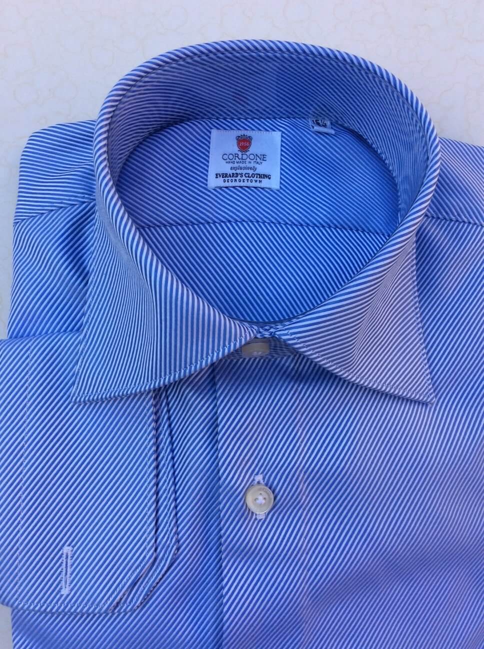 Blue Twill Shirt | Everard's Clothing