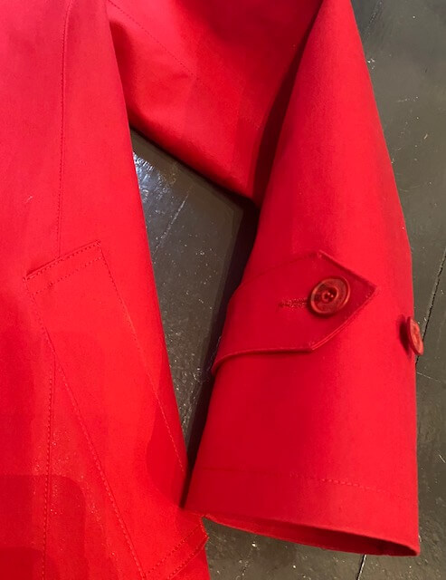 Mackintosh Raincoat with Hood Red | Everard's Clothing