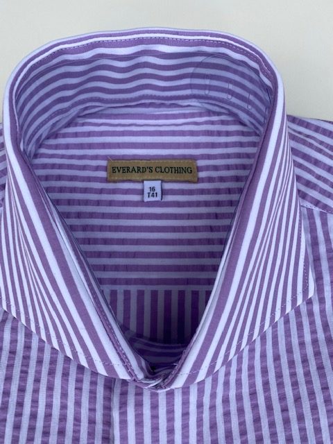 Seersucker Stripe Shirt (multiple colors) | Everard's Clothing